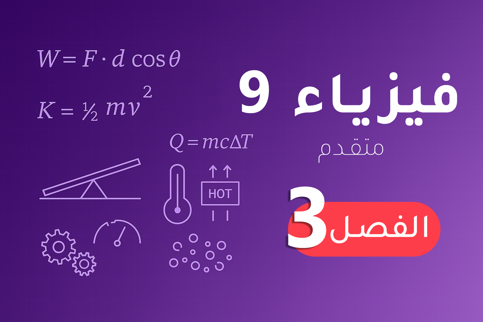 فيزياء 9 (متقدم) – الفصل 3